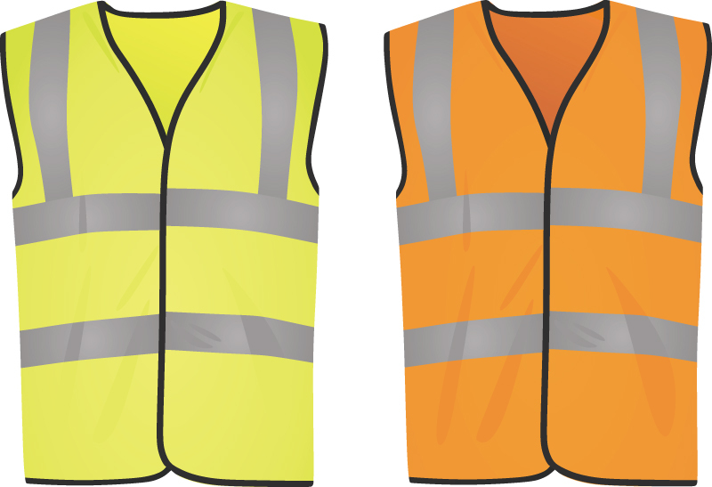647888ca92d03e3fca3f23a6 Safety yellow and orange vests