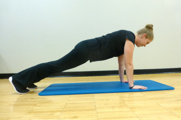 front plank exercise