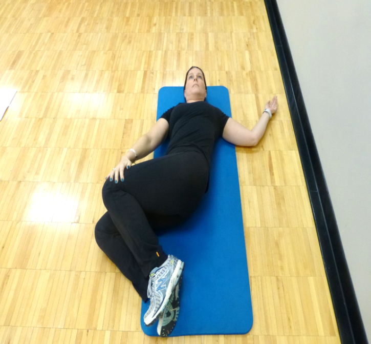 lumbar twist stretch