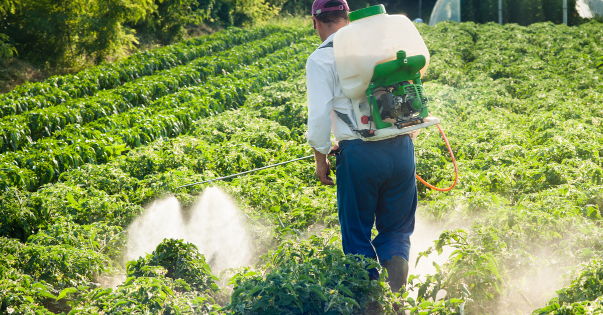Planting the Seeds of Safety in the Agriculture Industry 2 man spraying pesticides in a field