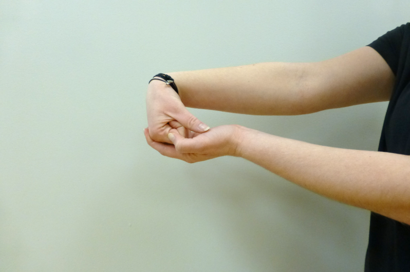 wrist flexion stretch