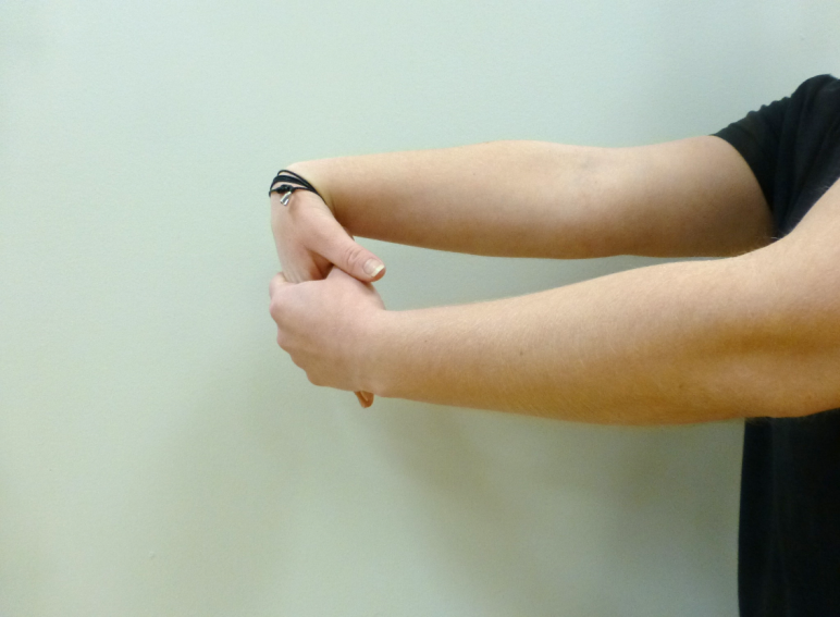 wrist flexion stretch