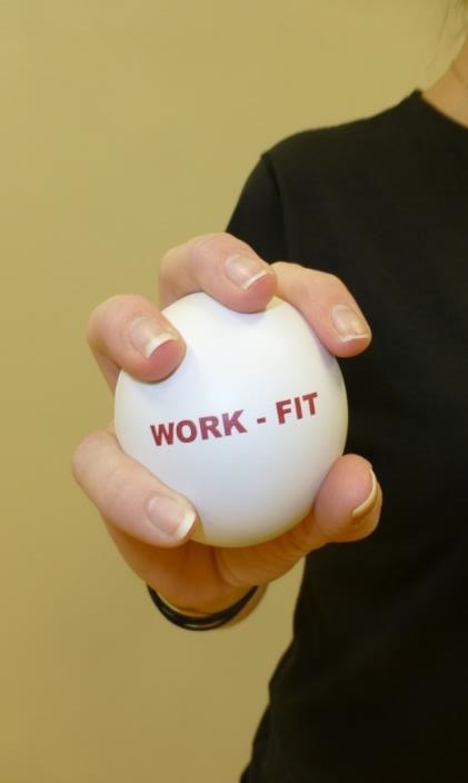 stress ball exercise