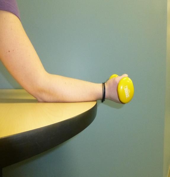 wrist flexion exercise