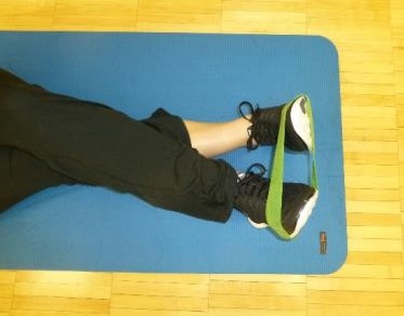 inversion theraband exercise
