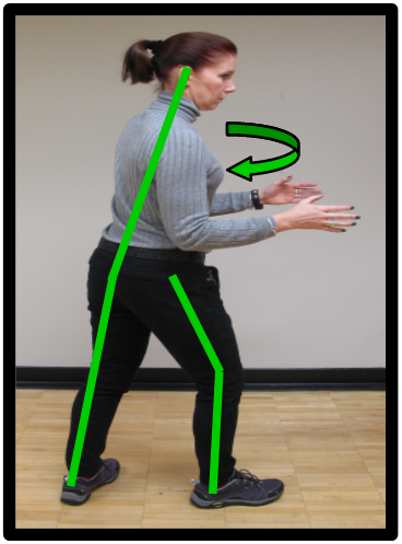 good lower back posture