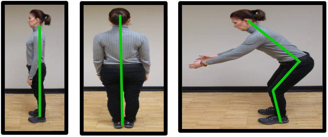 good lower back posture