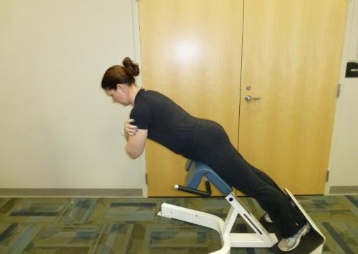back extension exercise