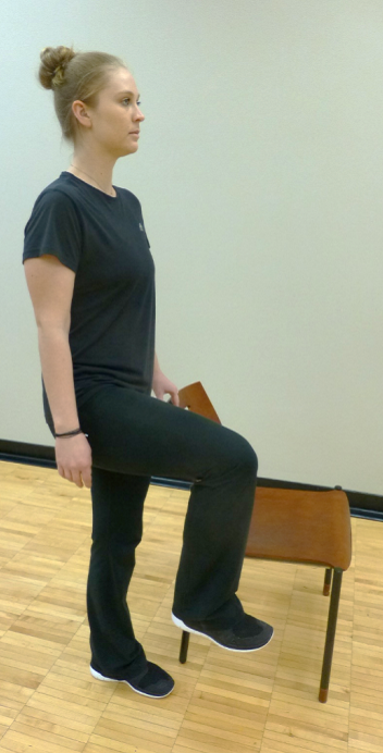 single leg balance exercise