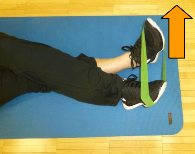 inversion theraband exercise