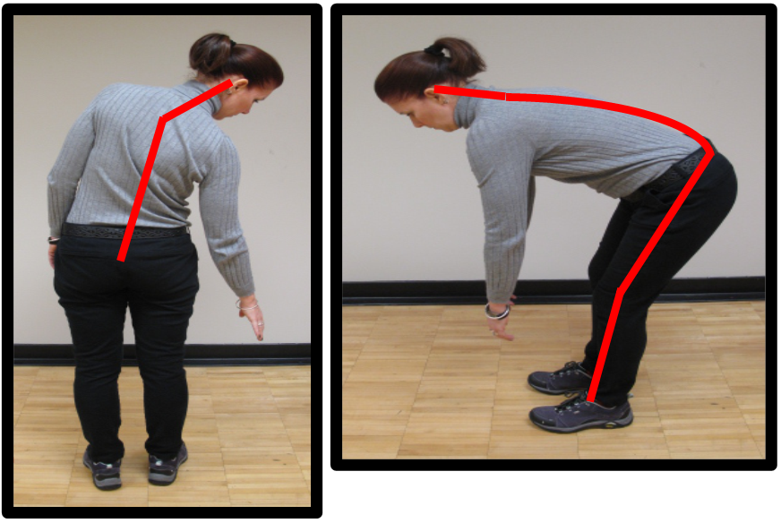 bad lower back posture