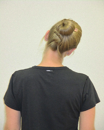 head flextion exercise from behind